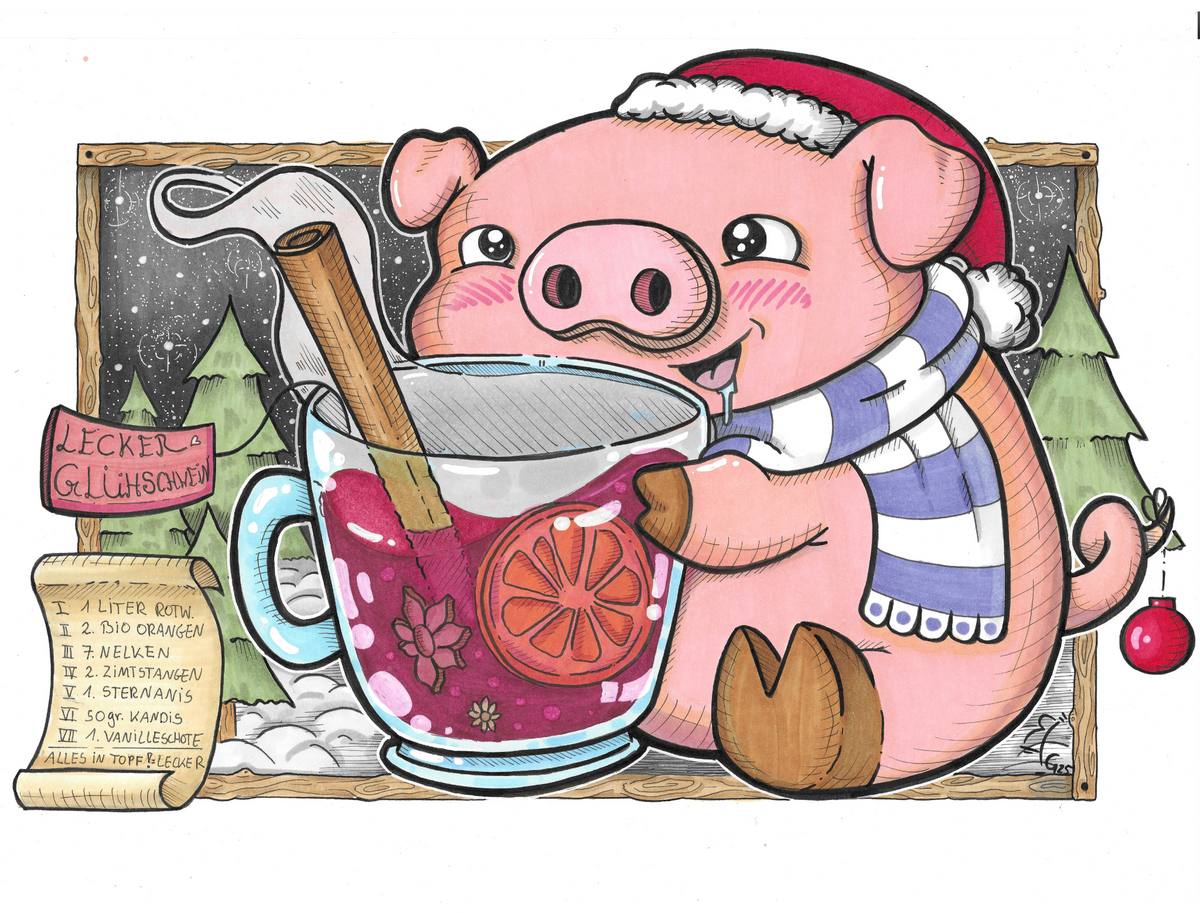 Glühschweinchen