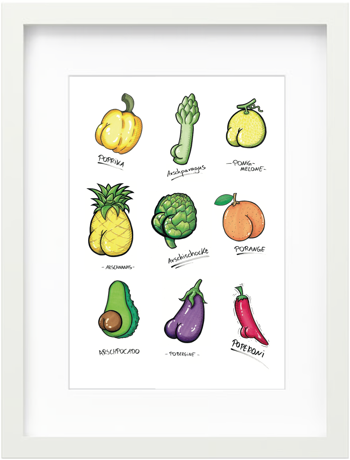 Arschfruchtsalat