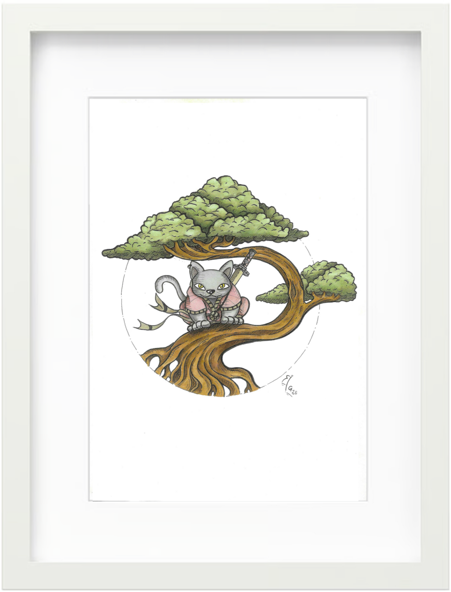 Cat Samurai Sommer