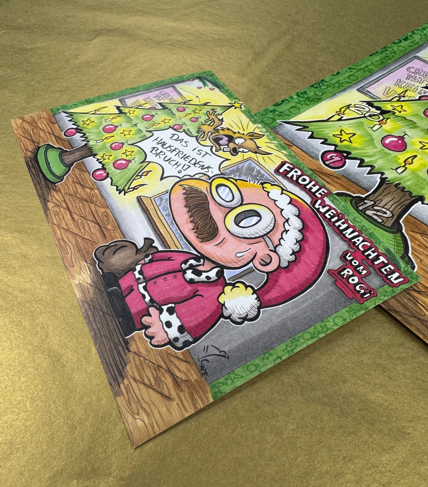 Advents-G-lender (inklusive 2 Postkarten)
