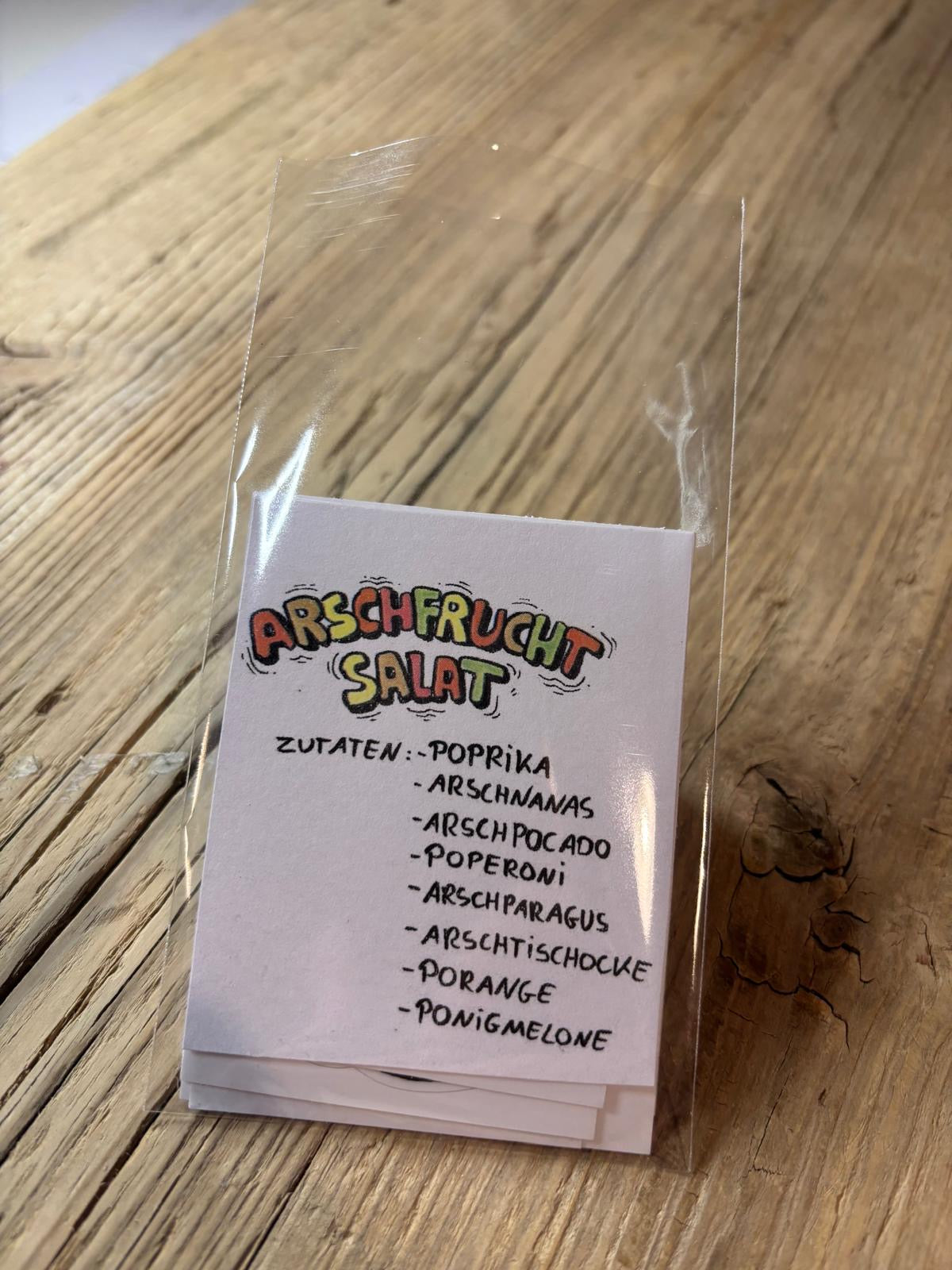 Stickerpaket Arschfruchtsalat