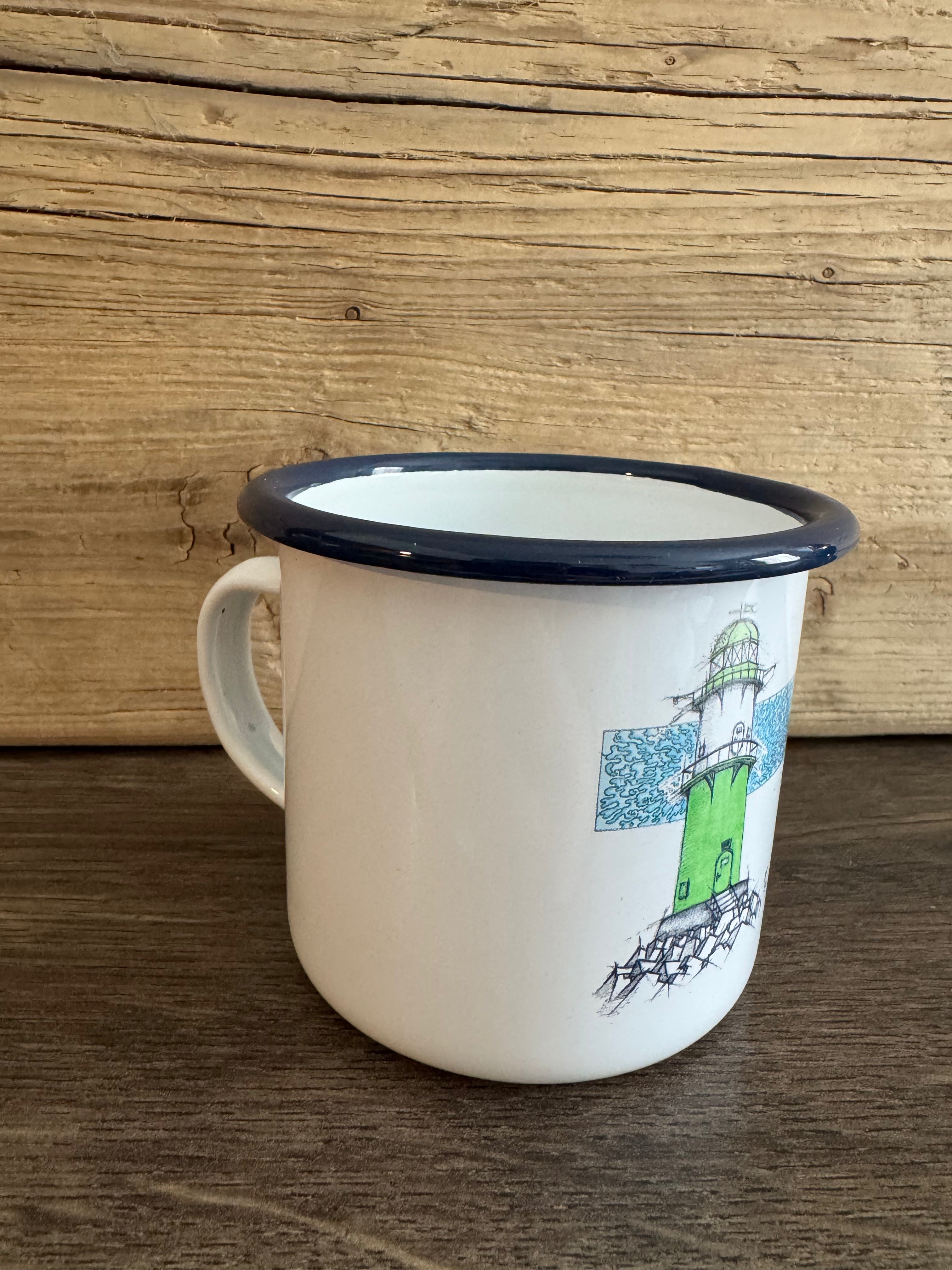 Emaille Tasse Molenfeuer