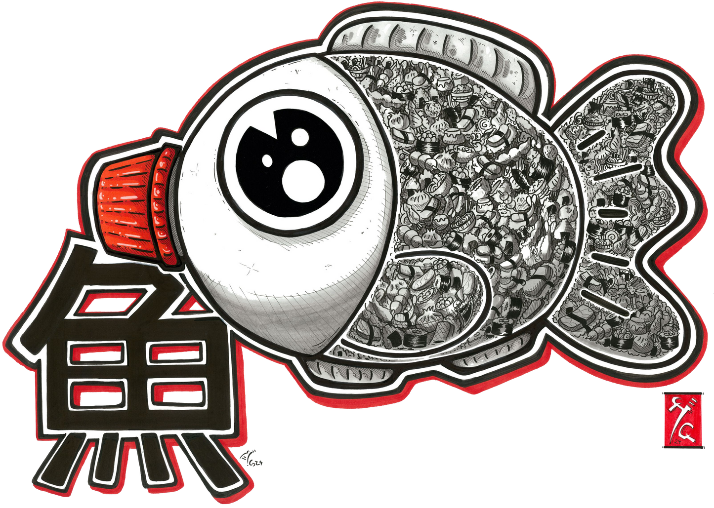 Sushifisch Hoodie