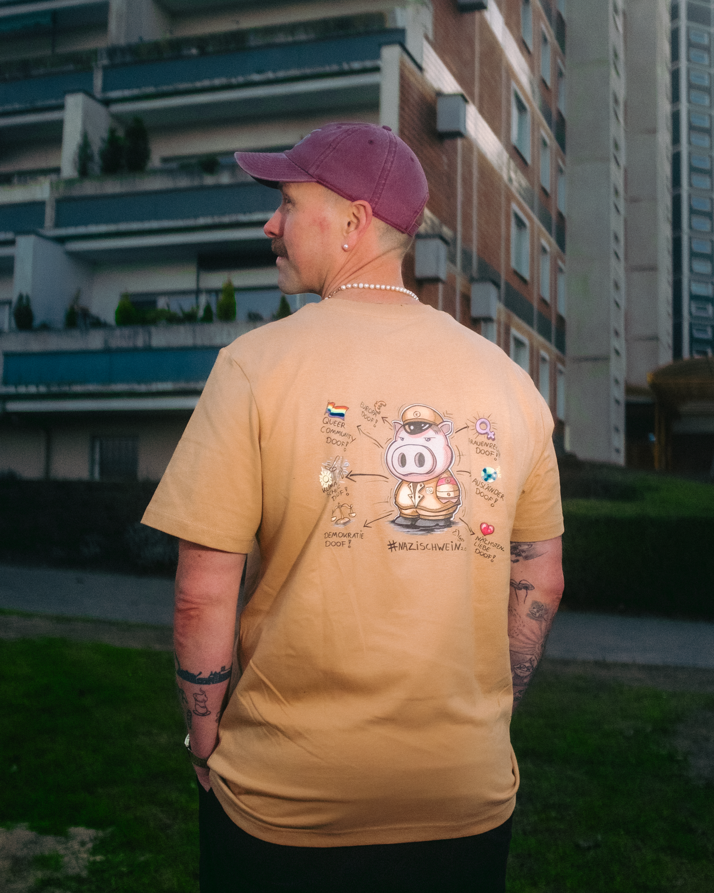 Nazischwein Premium Shirt