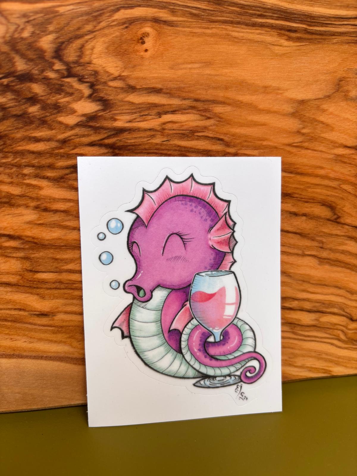 Rosepferdchen klein Sticker