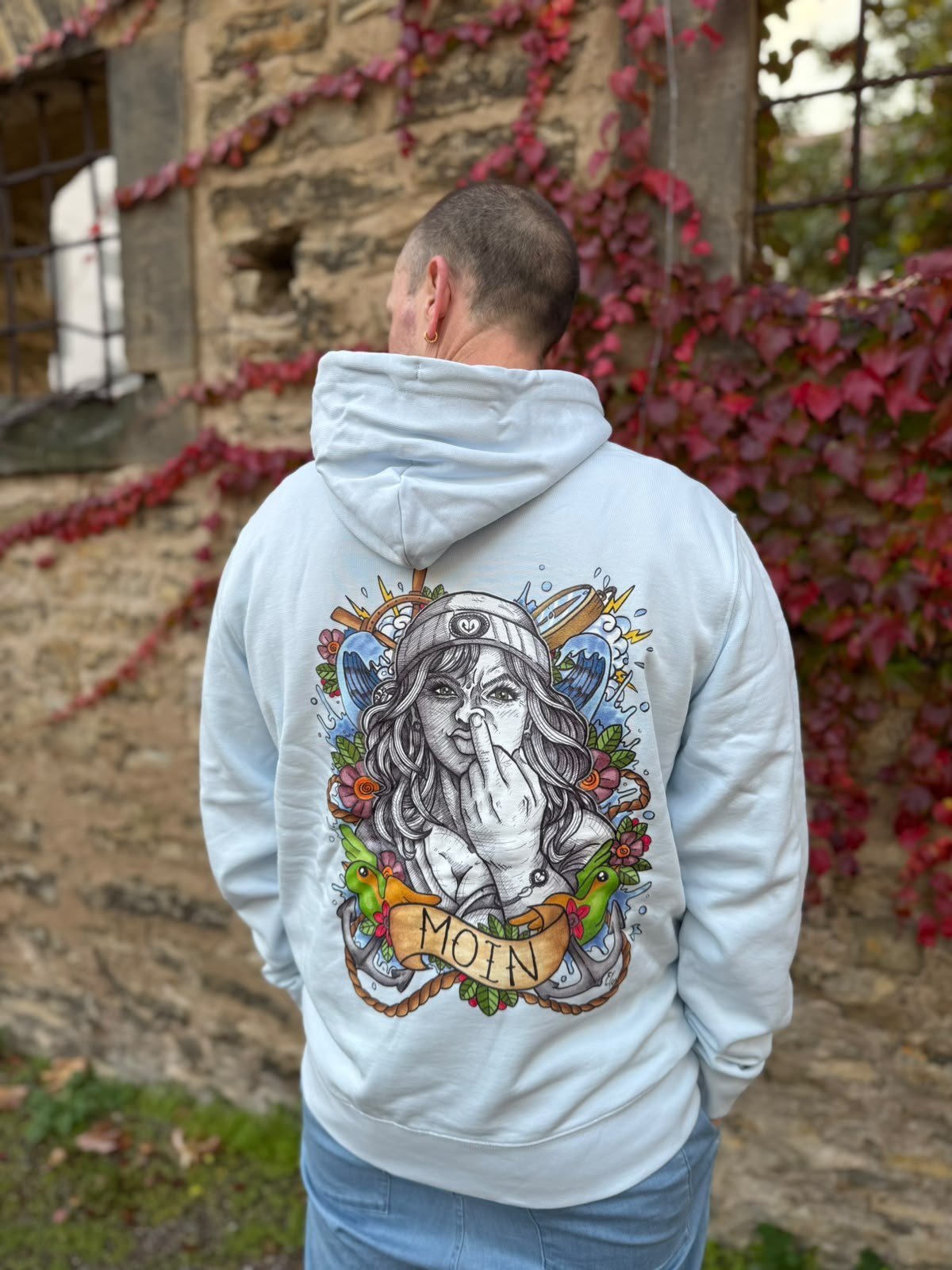 Kapitänin FCK ALOE Hoodie | Backprint – Produktbild 6