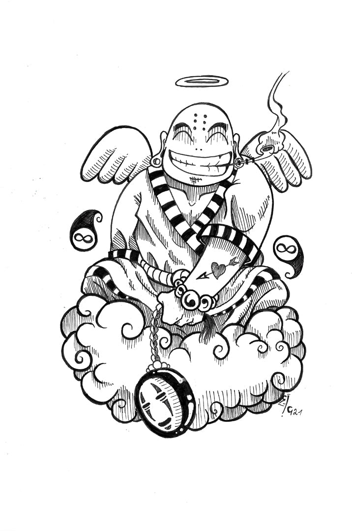 Tattoovorlage Dicker Roger auf Woelckchen