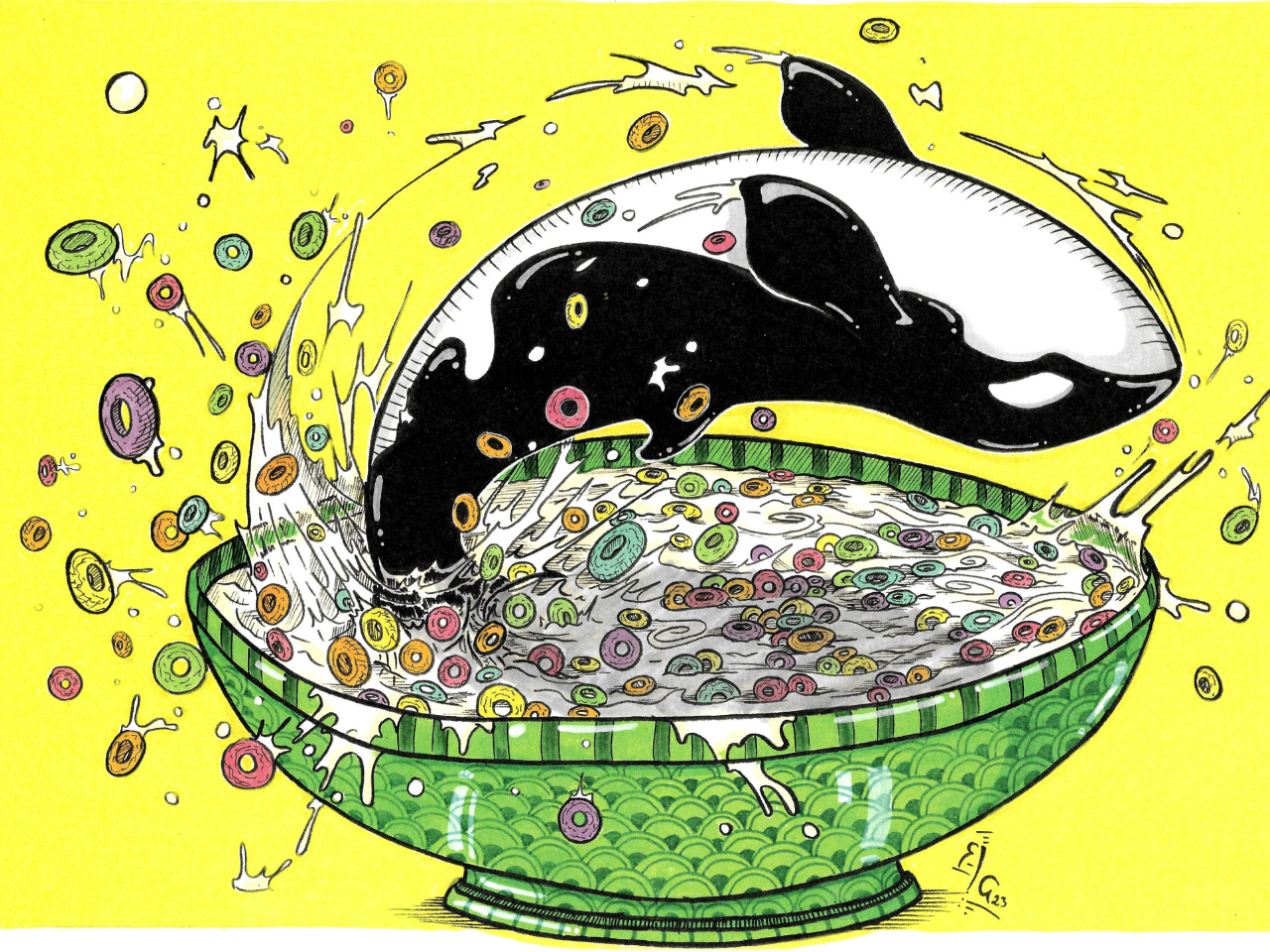 Cereal Killer Whale