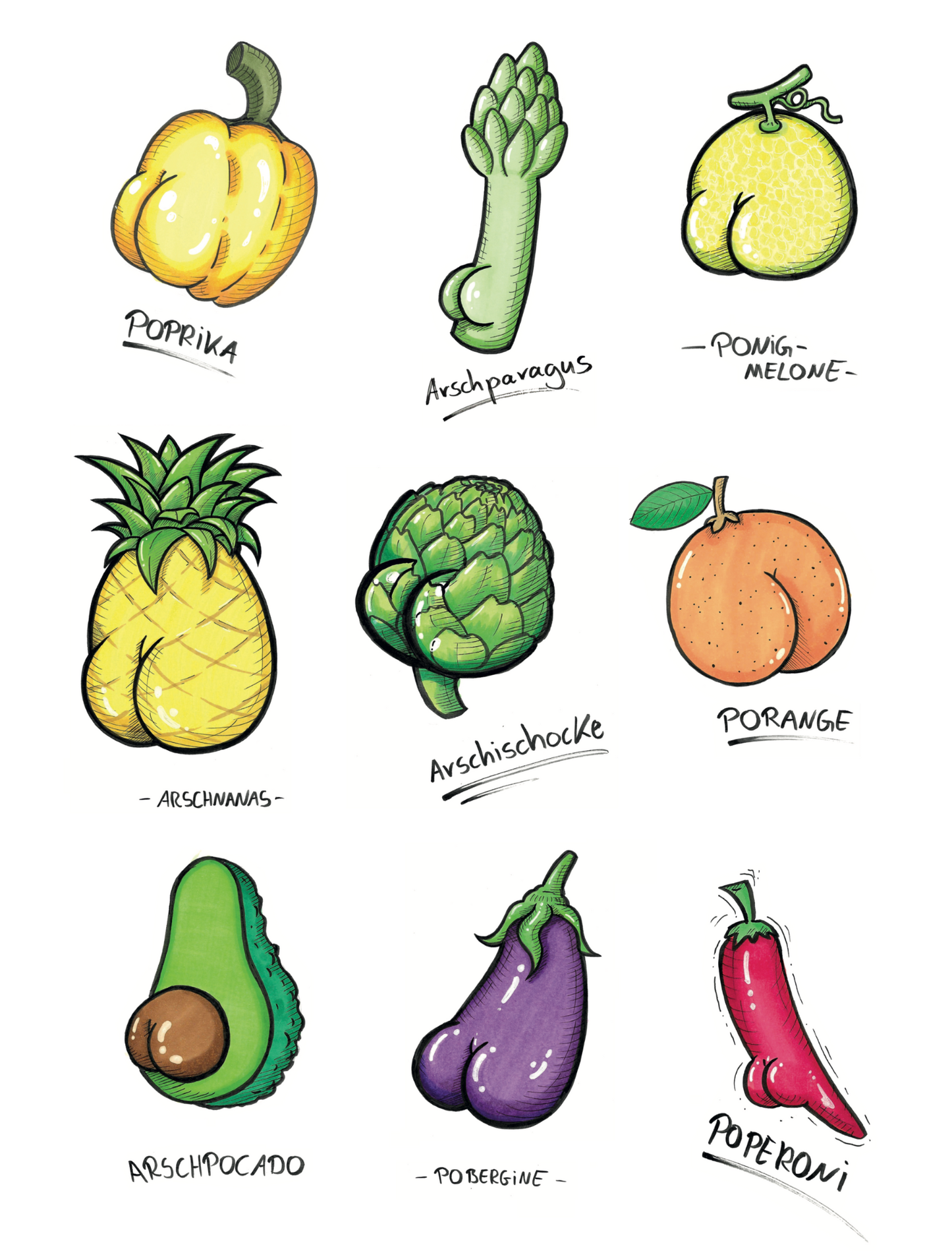 Das Arschfrucht Megapaket