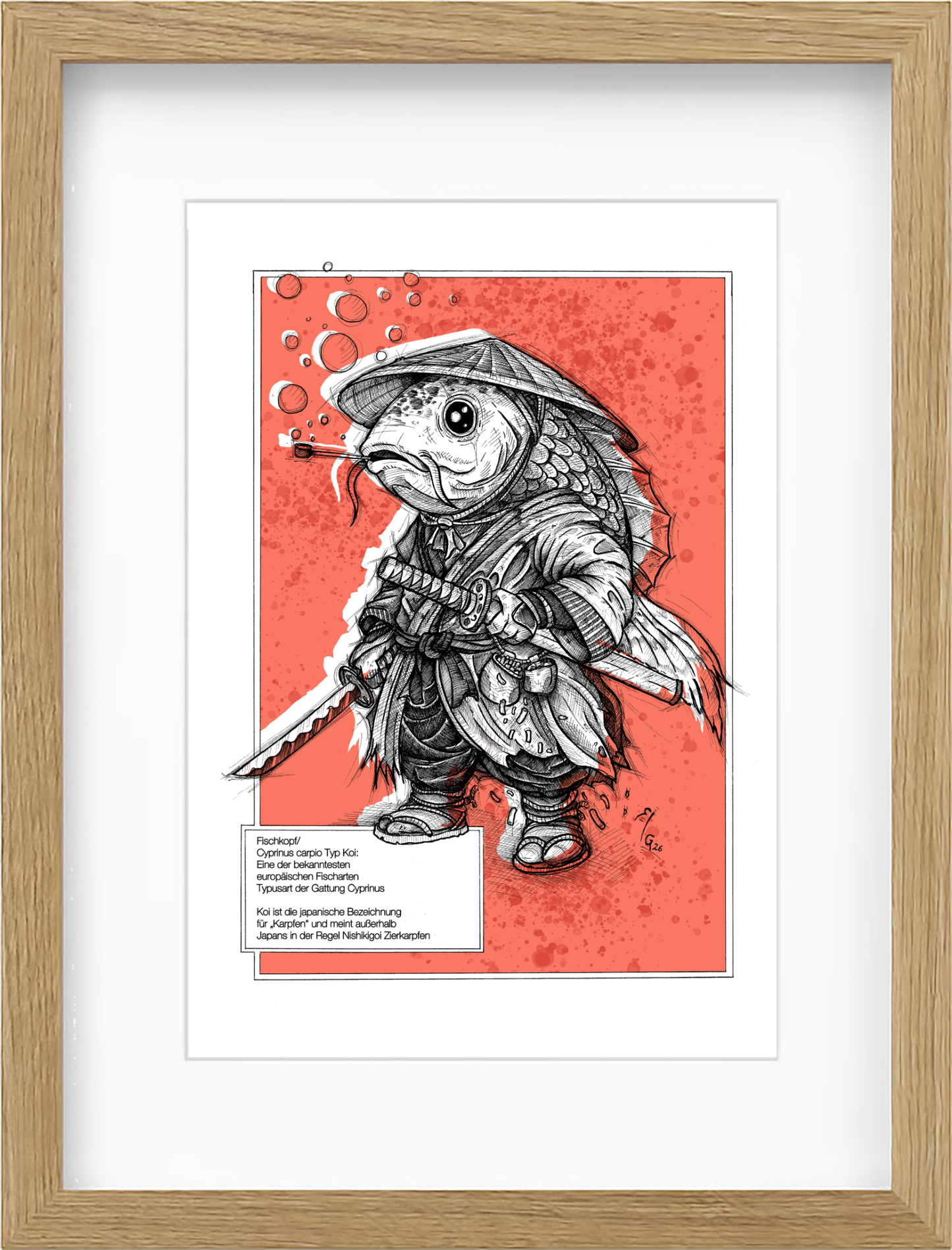 Fischkopp Typ Koi
