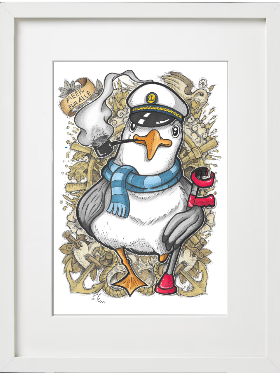 Möwe inklusive