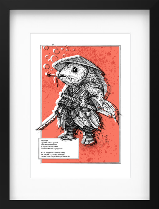 Fischkopp Typ Koi