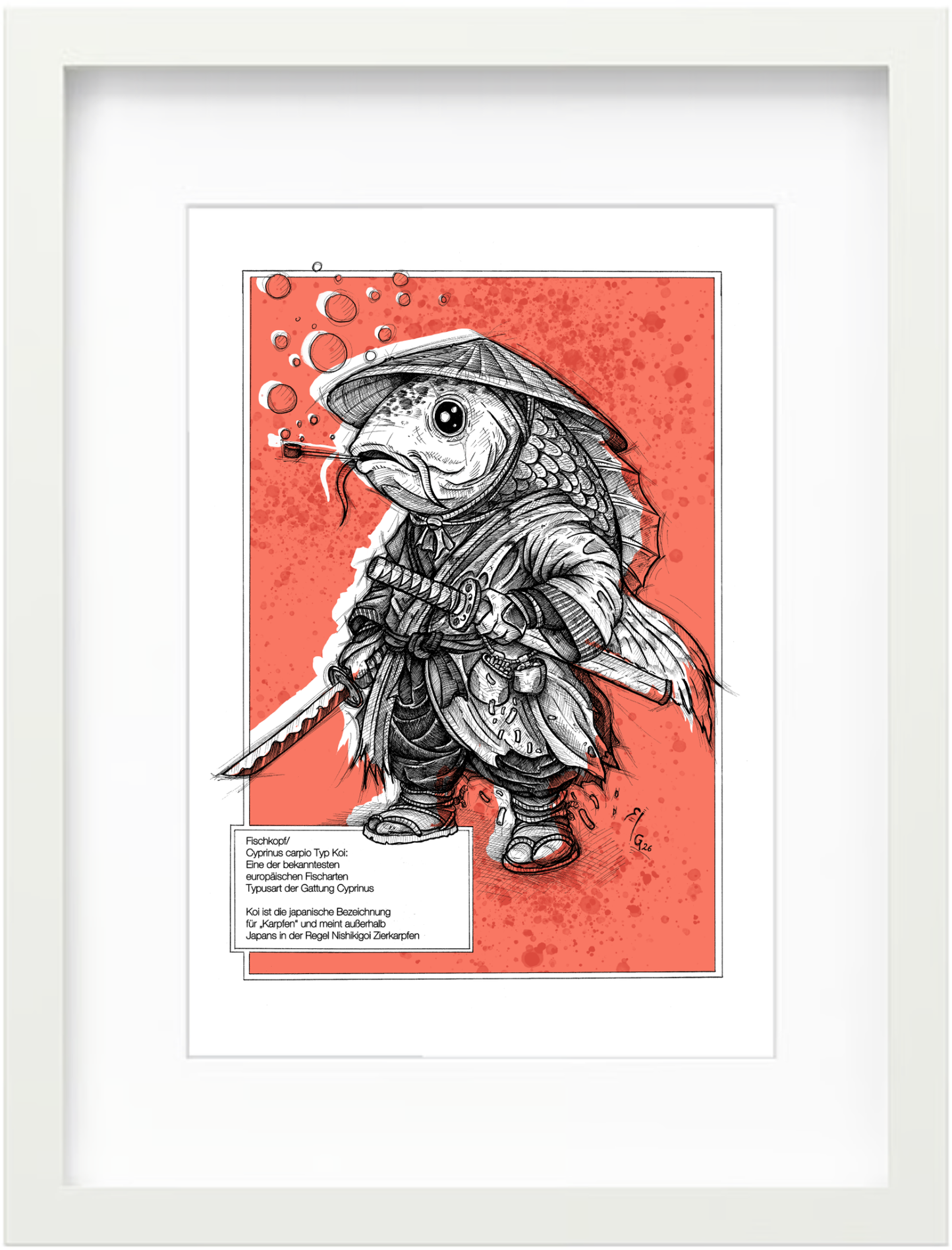 Fischkopp Typ Koi