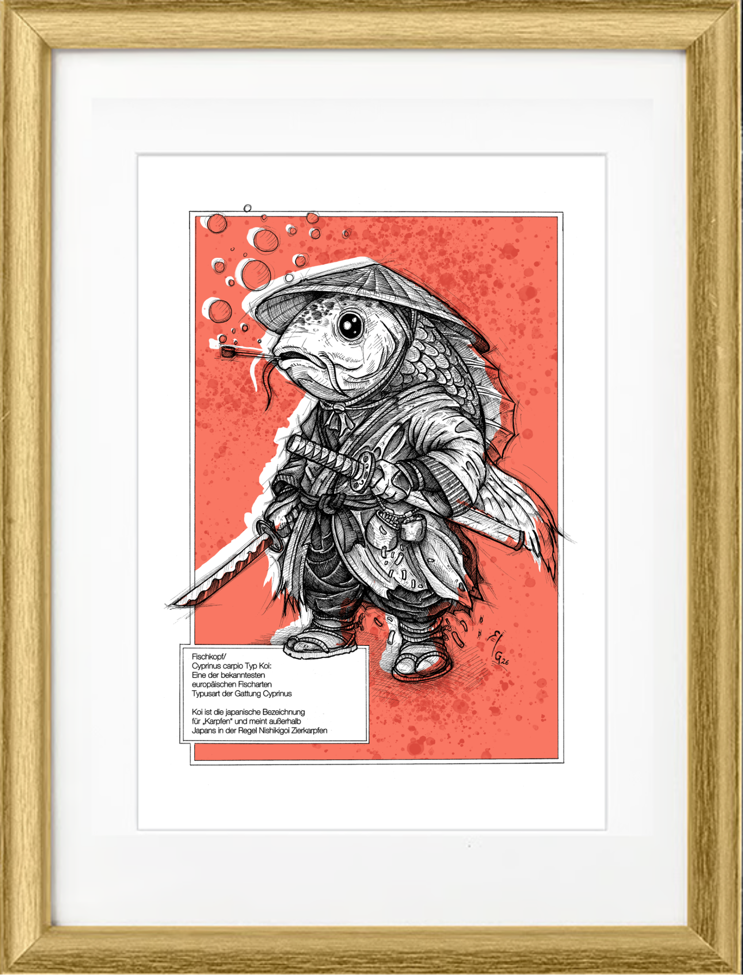 Fischkopp Typ Koi