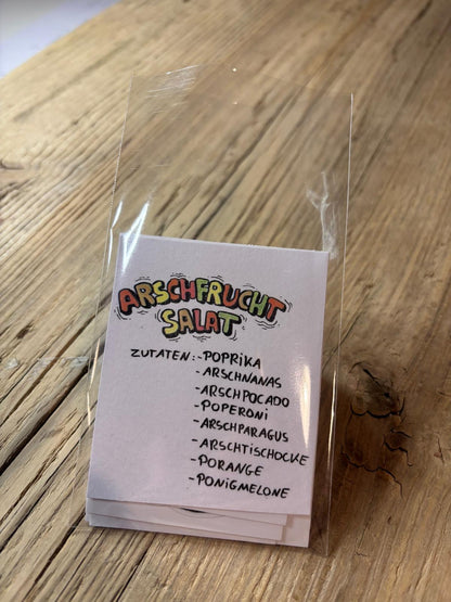 Stickerpaket Arschfruchtsalat
