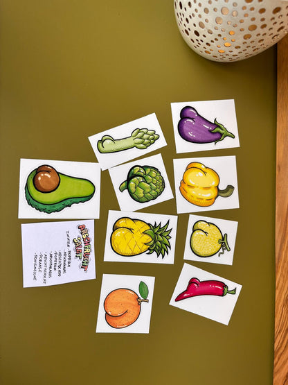 Arschfruchtsalat Stickerpaket
