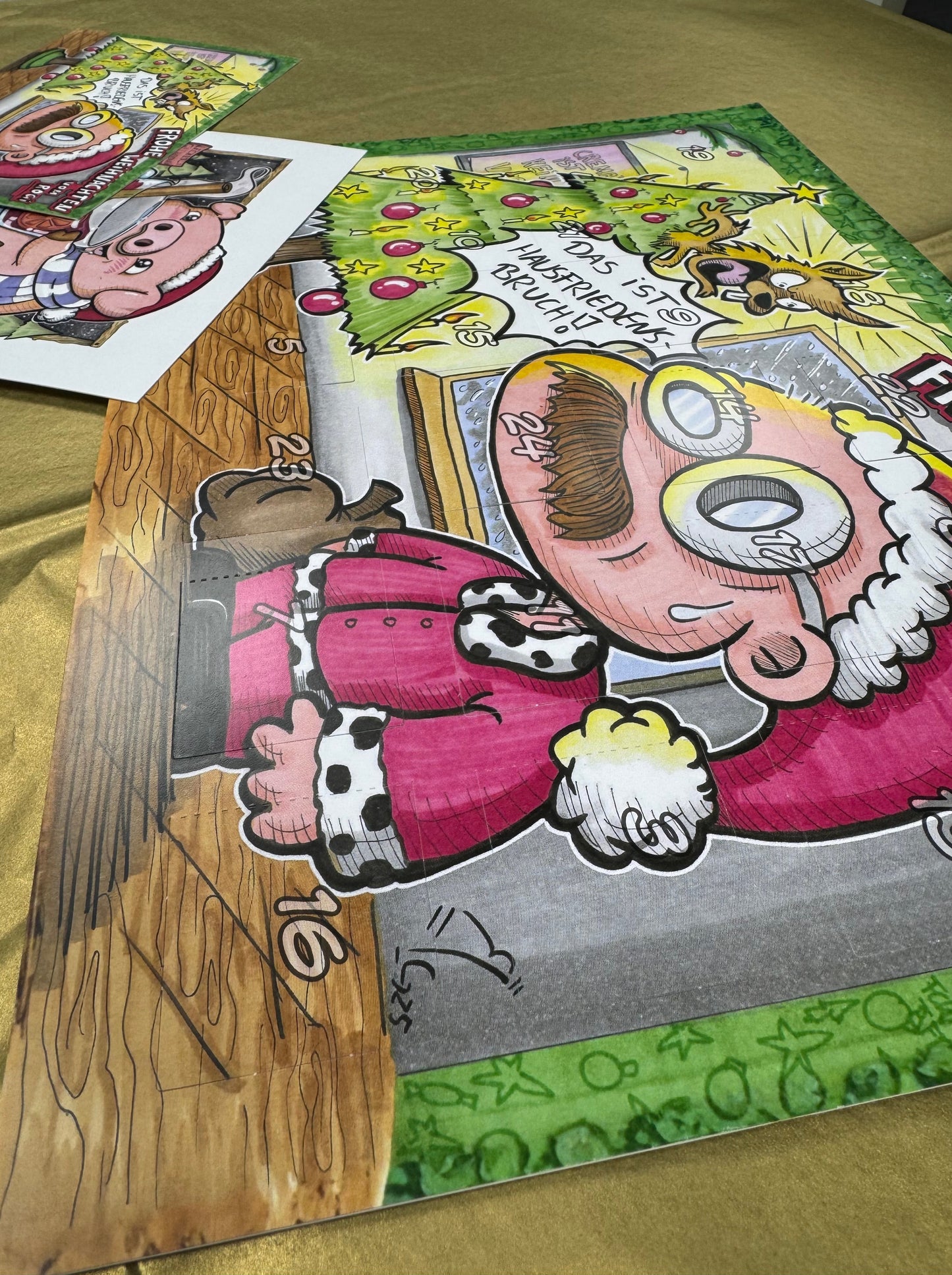 Advents-G-lender (inklusive 2 Postkarten)