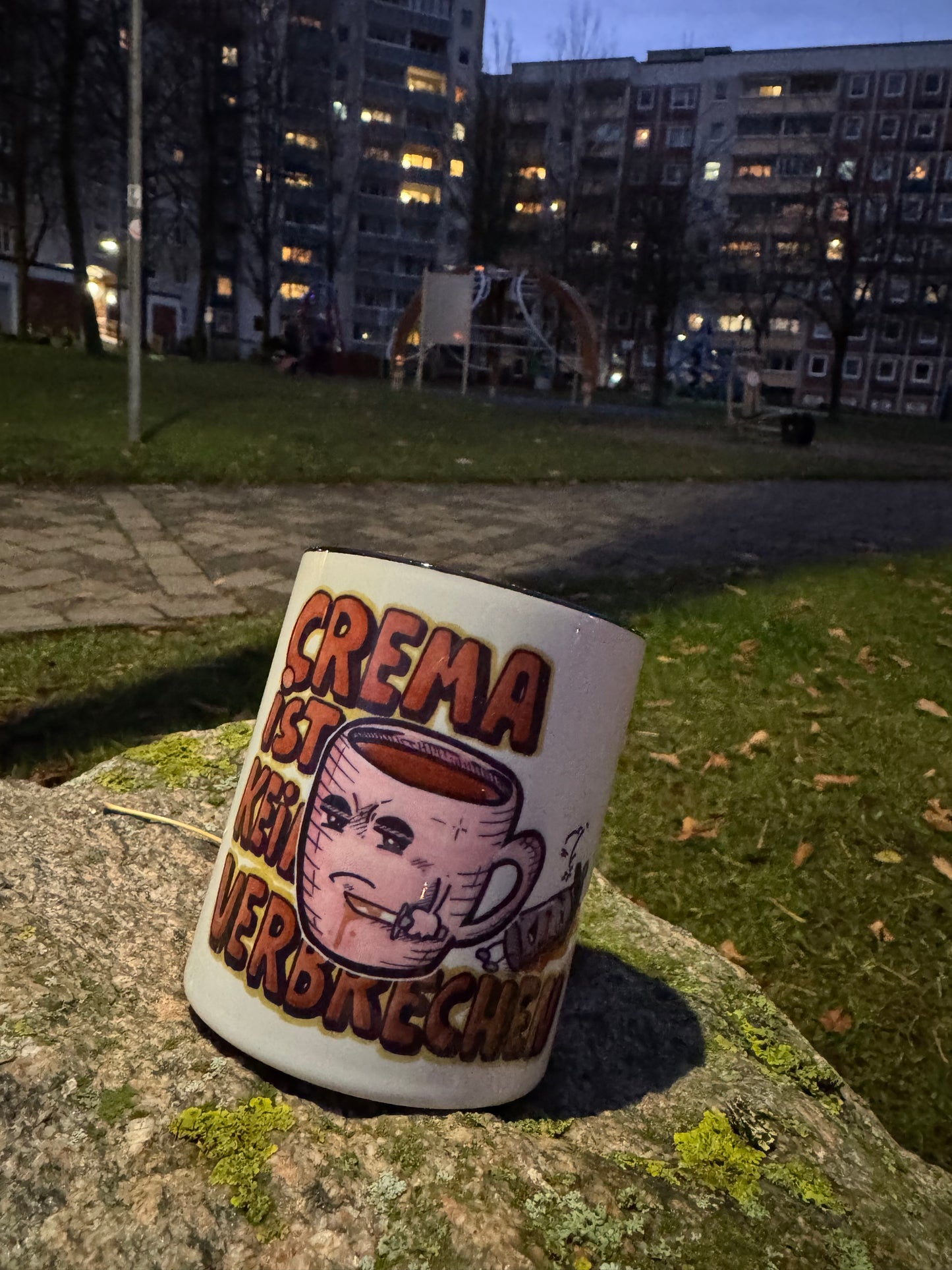 Tasse Crema ist kein Verbrechen