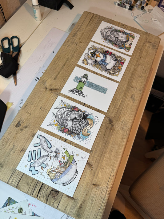 G-rußkartenpaket "Maritim"