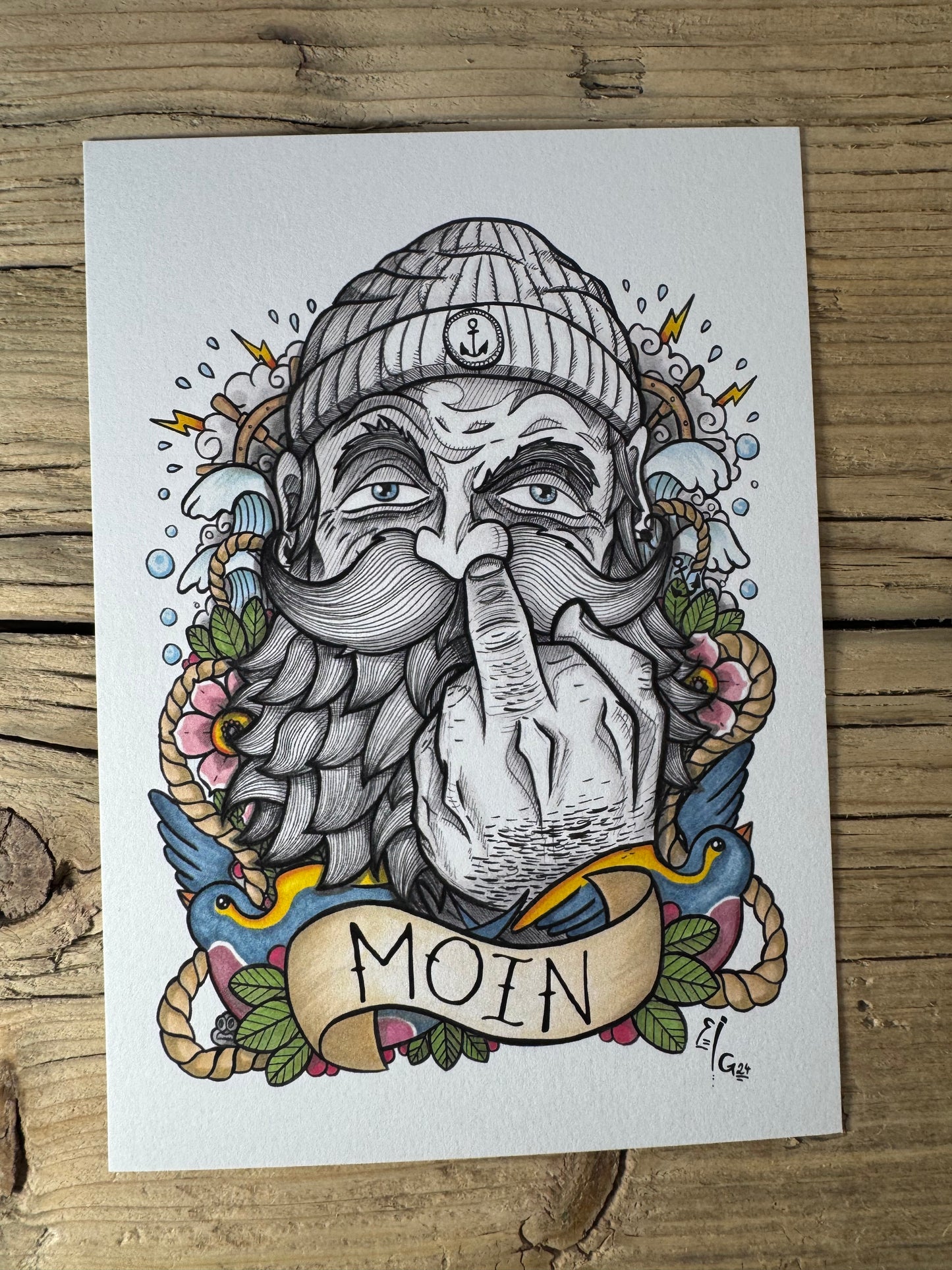 G-rußkartenpaket "Maritim"