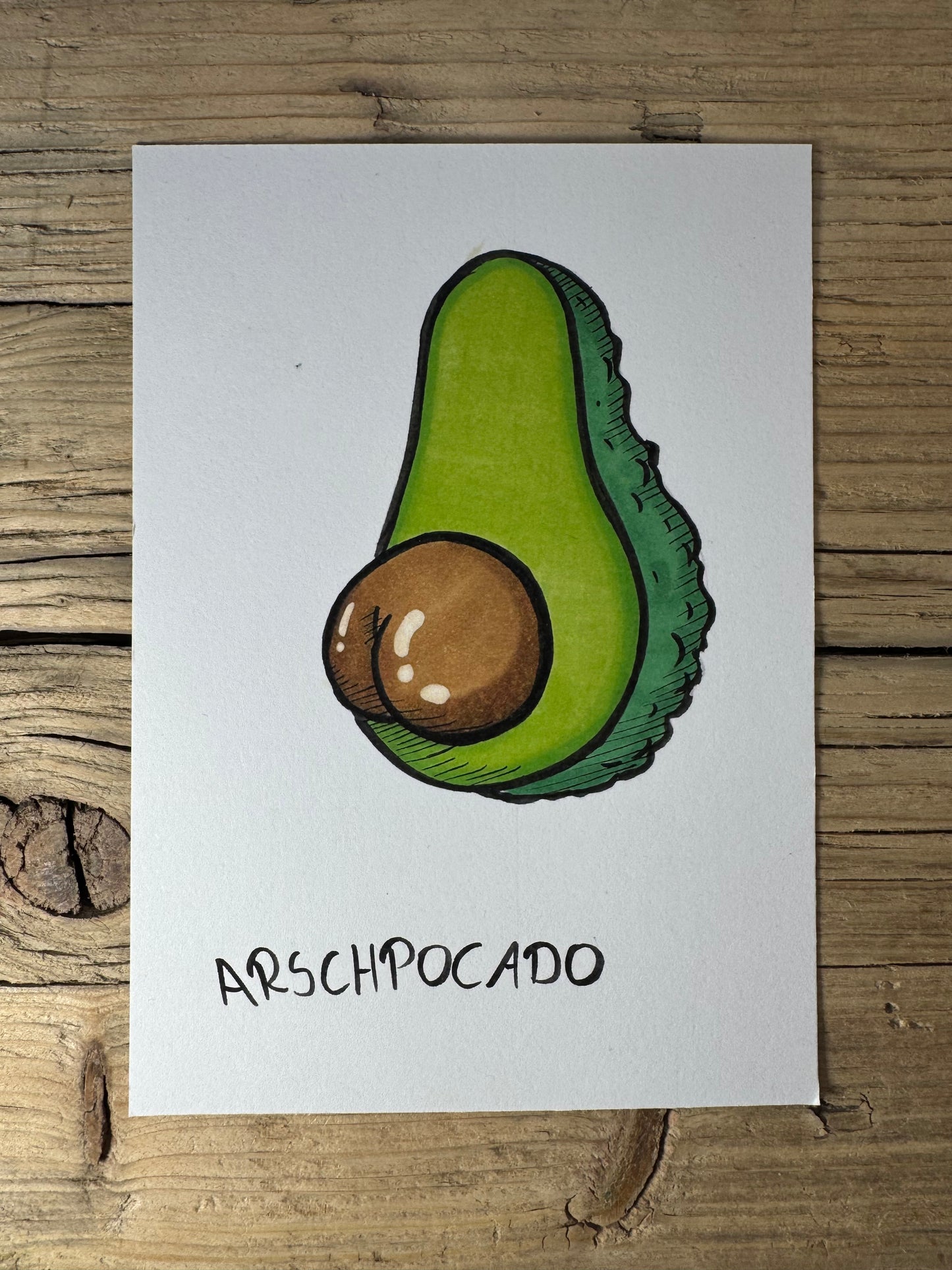 G-rußkartenpaket "Arschfruchtsalat"