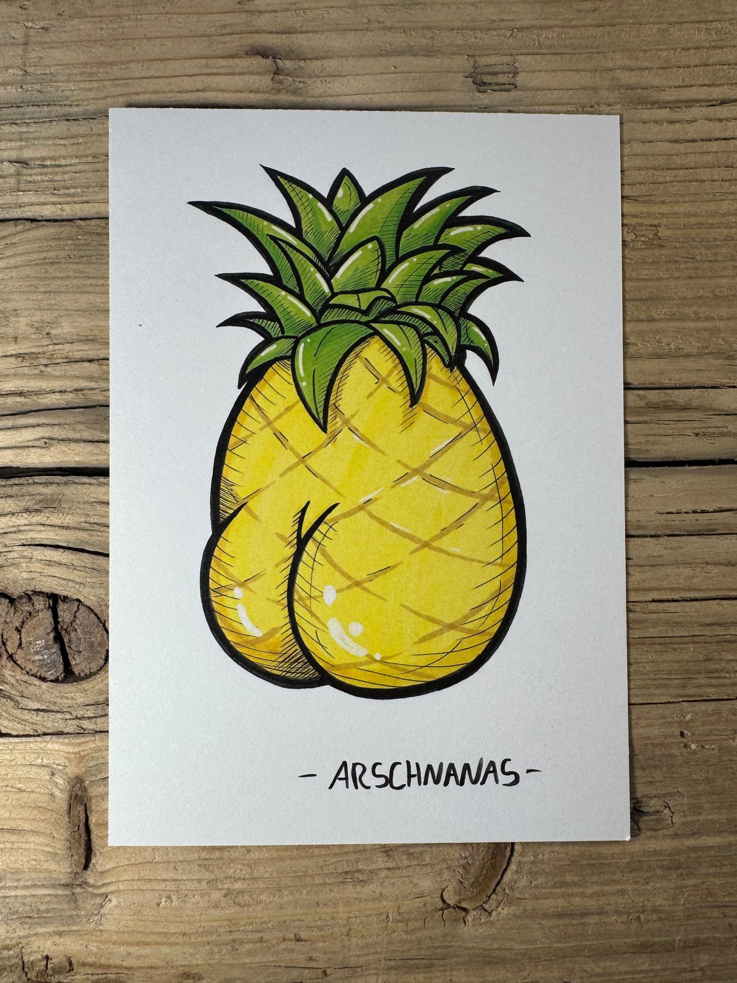 G-rußkartenpaket "Arschfruchtsalat"