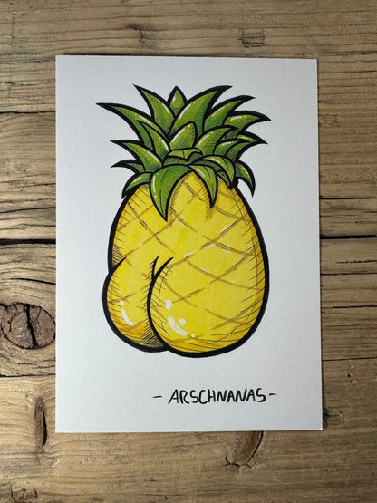 G-rußkartenpaket "Arschfruchtsalat"