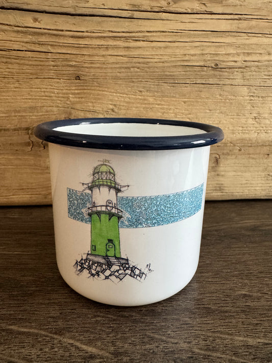 Emaille Tasse Molenfeuer