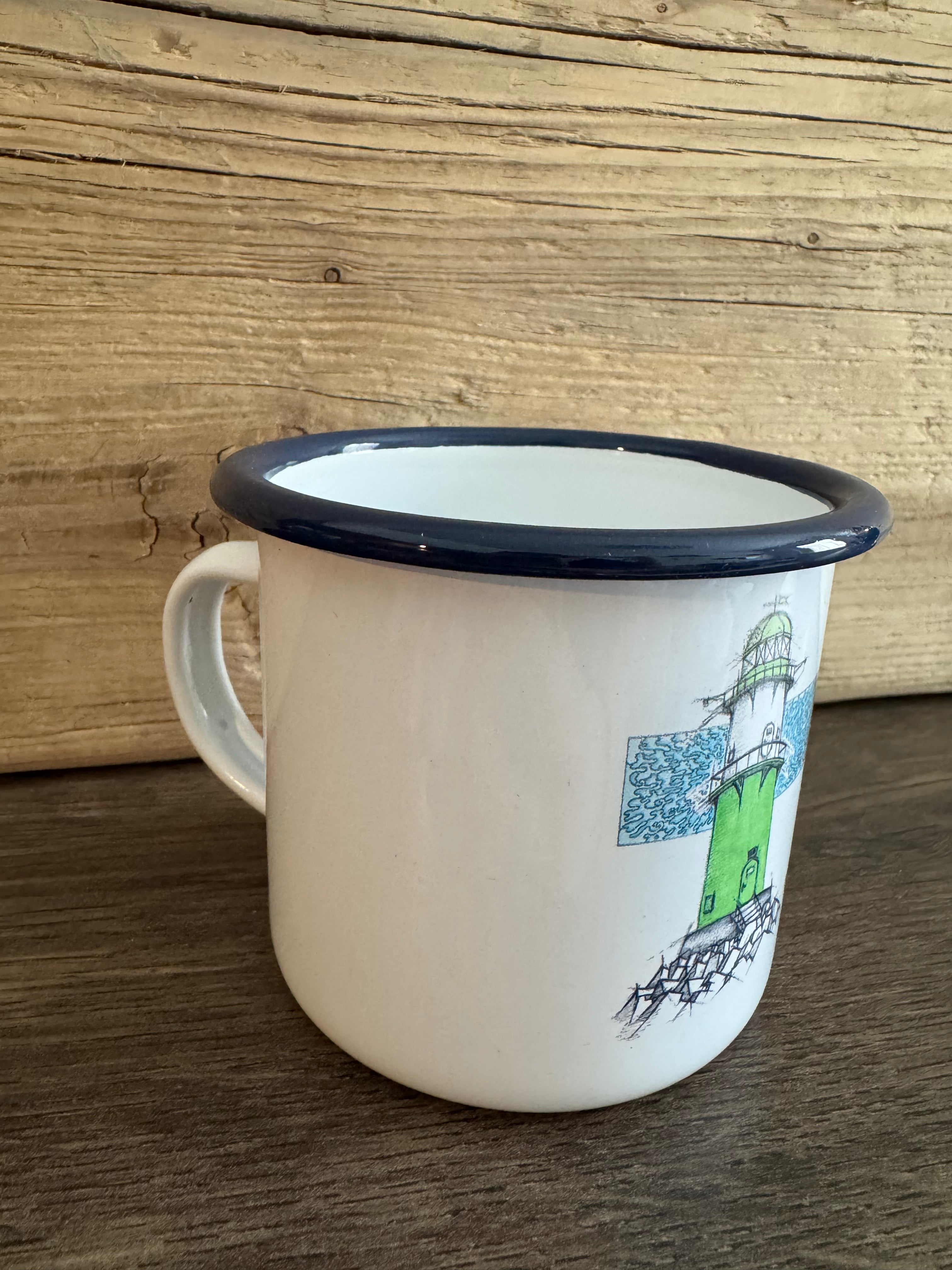 Emaille Tasse Molenfeuer