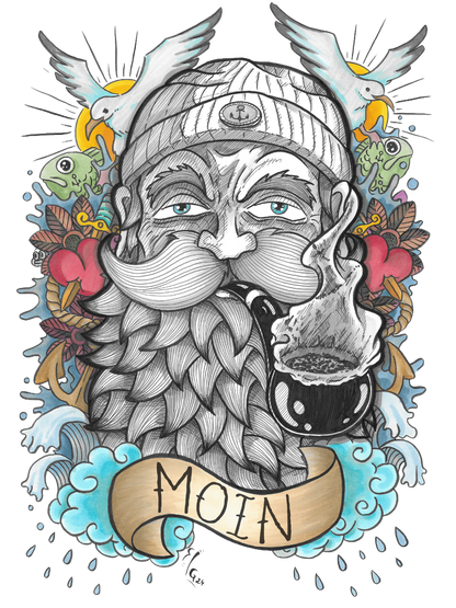 Käpt'n Calm Sticker