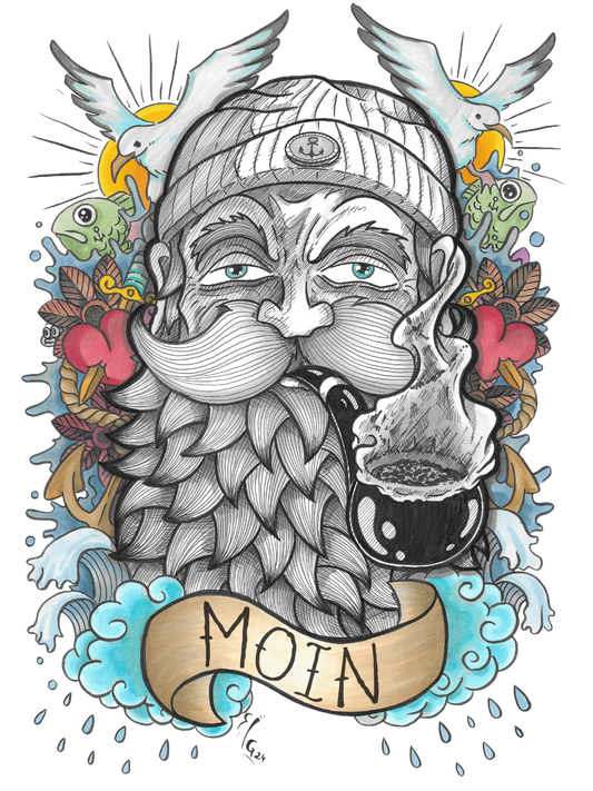 Käpt'n Calm Sticker