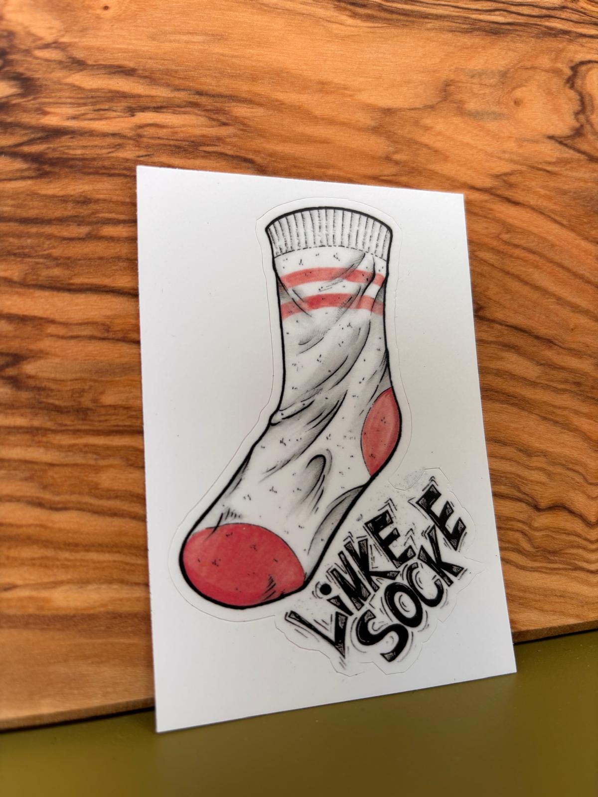 LinkeSocke Sticker