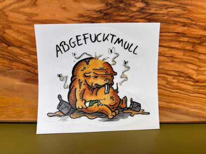 Nacktmullen Sticker Komplett-Pack